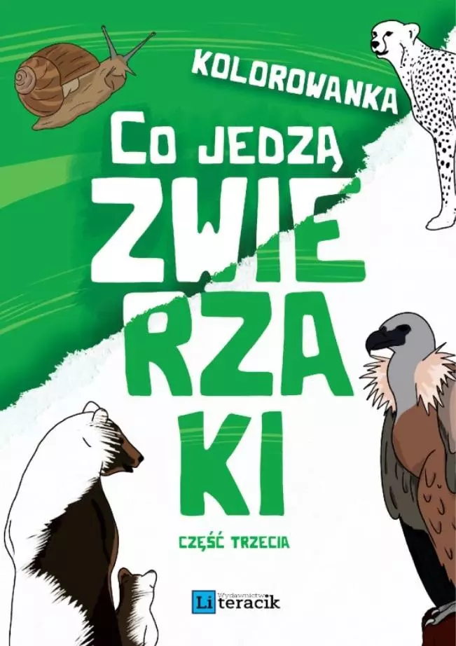 Kolorowanka: Co jedzą zwierzaki cz.3 - Książki