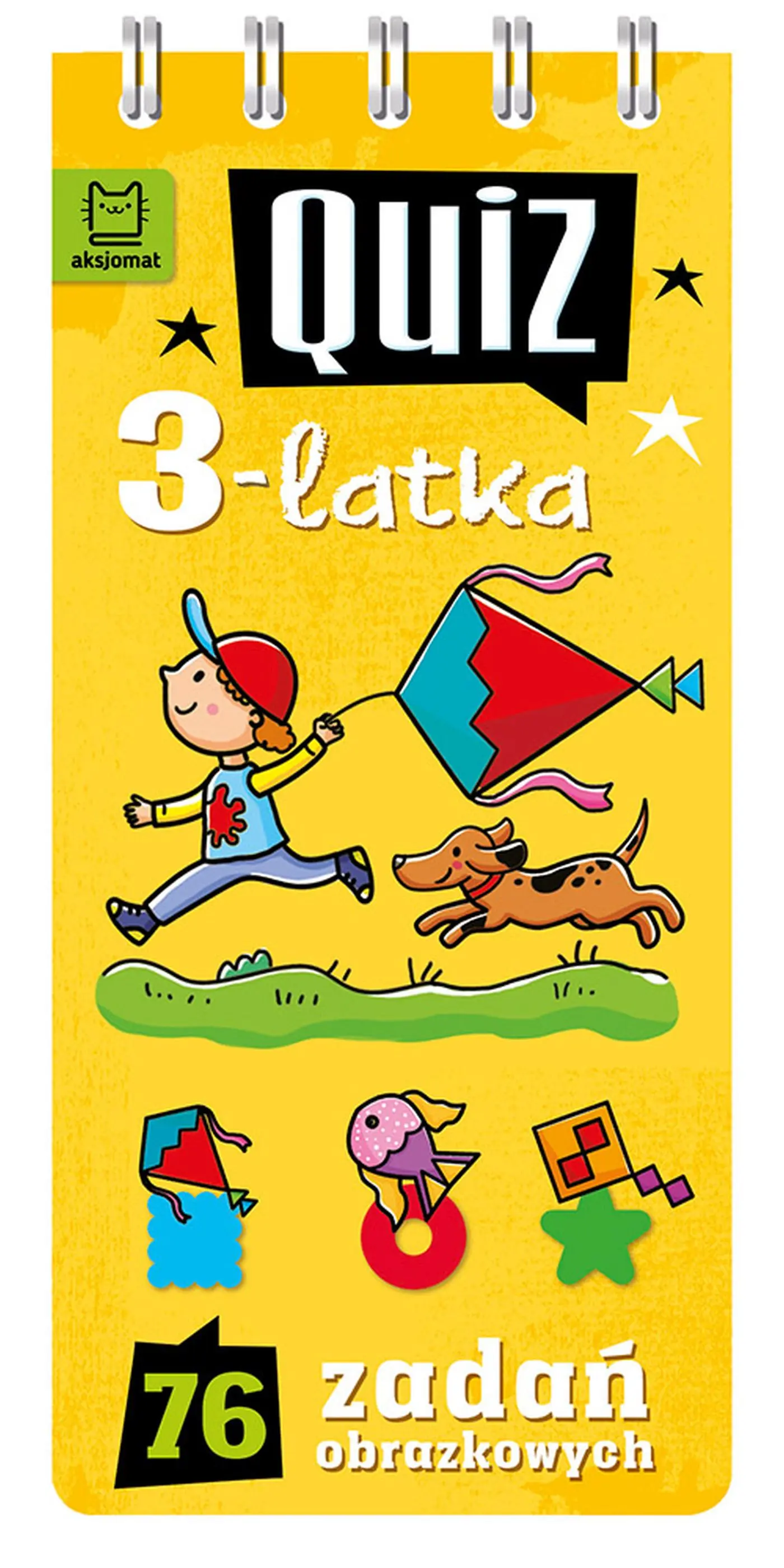 Quiz 3-latka. 76 zadań obrazkowych - Książki