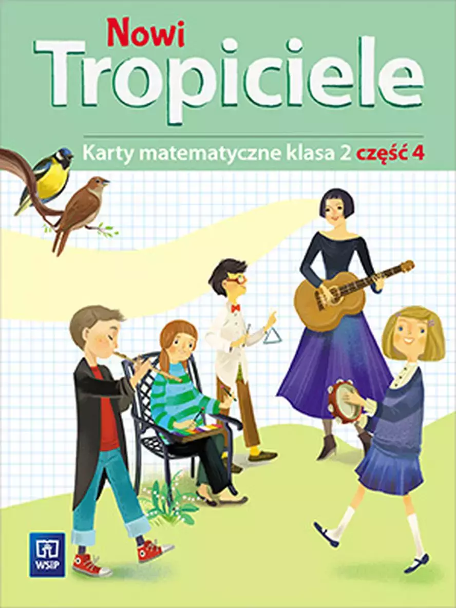 Nowi Tropiciele. Karty matematyczne. Klasa 2. Część 4, wydanie 2 - Książki