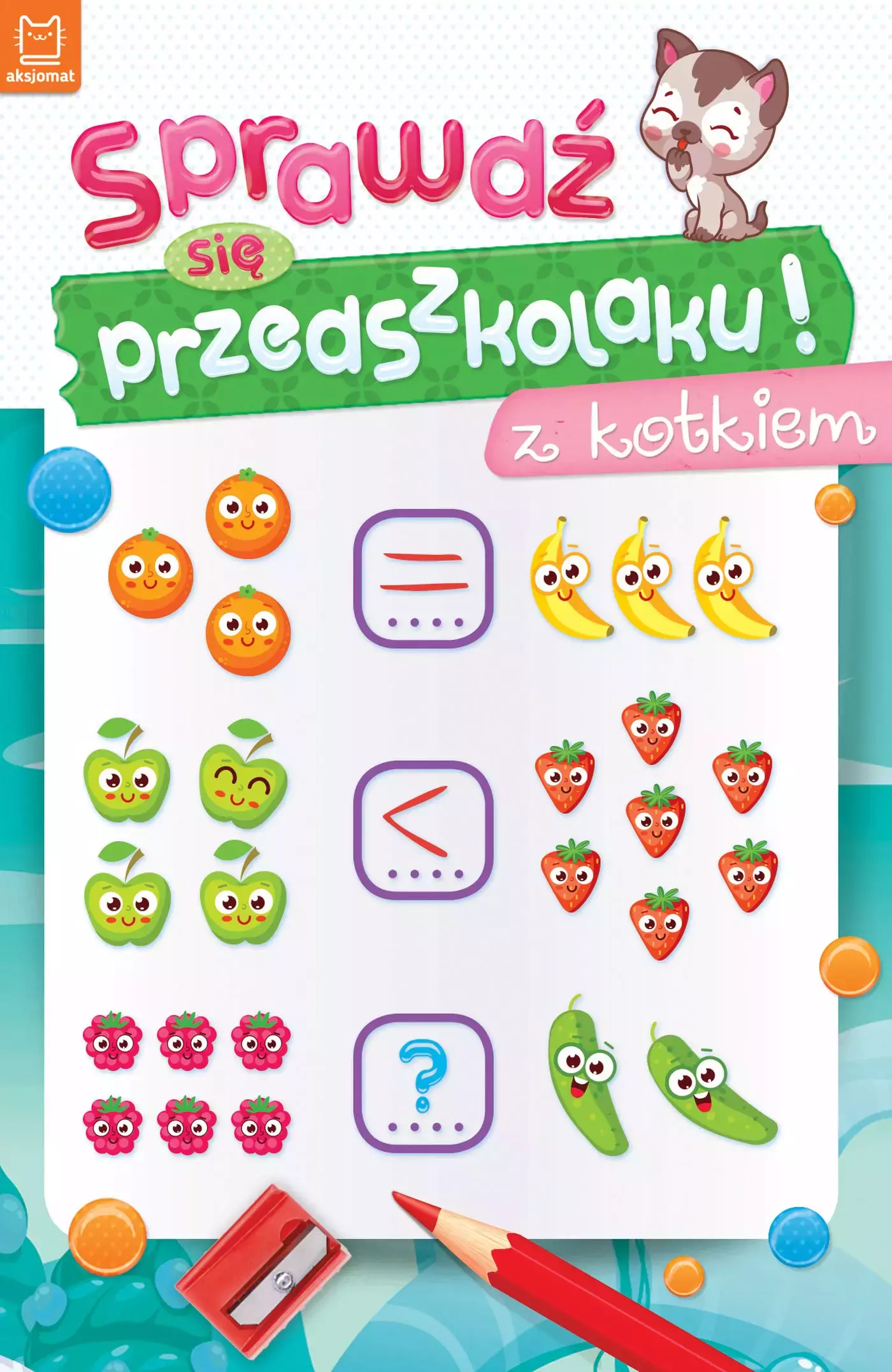 Sprawdź się przedszkolaku! z kotkiem - Książki