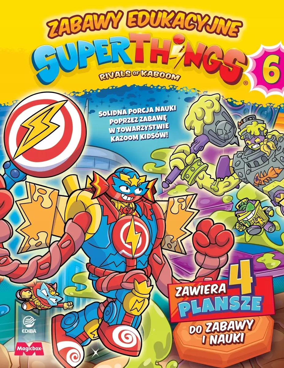 SuperThings. Zabawy edukacyjne 6 - Książki