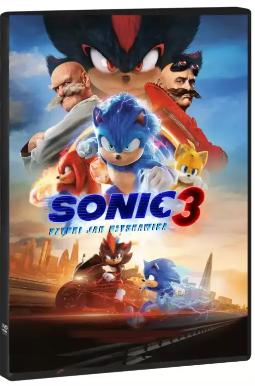 Sonic 3. Szybki jak błyskawica, DVD - Filmy