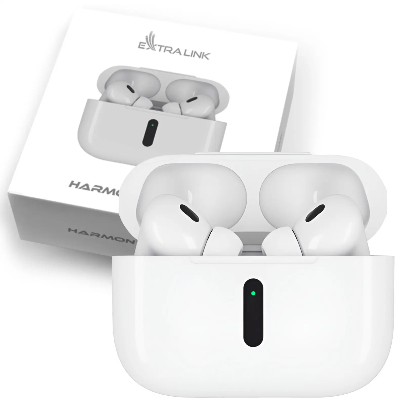 Extralink Lifestyle HarmonySound V1.0 | Bezprzewodowe słuchawki douszne | Bluetooth 5.3, IPX4 - Elektronika i akcesoria