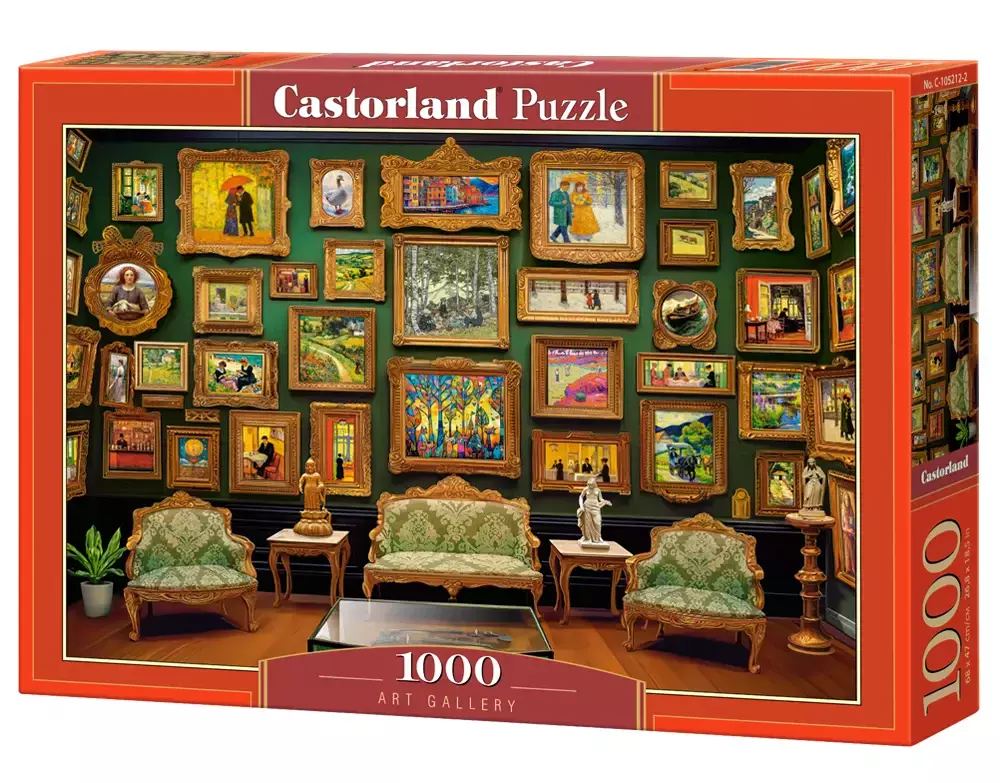 Puzzle 1000 elementów. Galeria sztuki - Puzzle