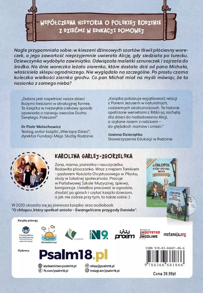 O dziewczynce, która spotkała anioła - Książki
