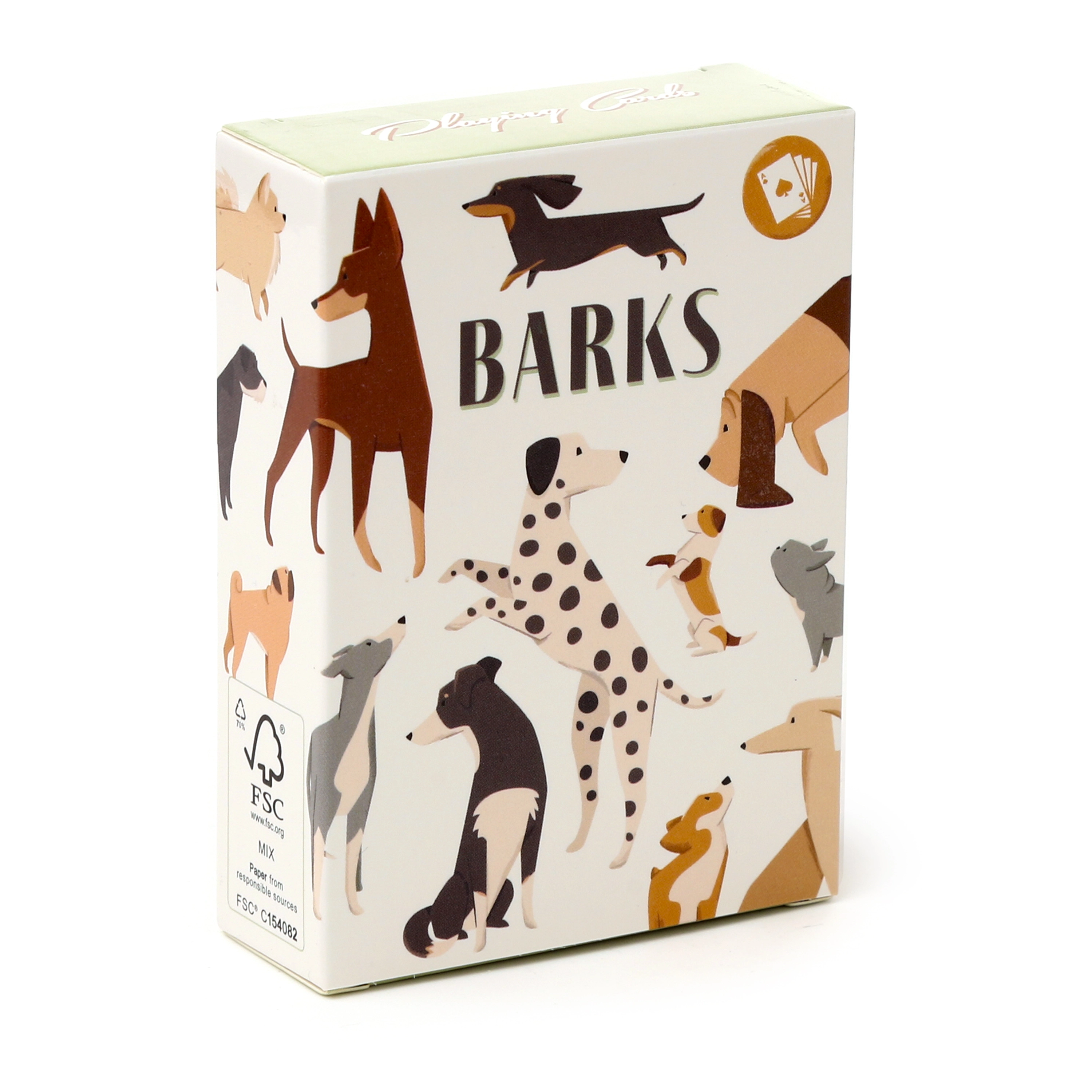 Standardowa talia kart do gry Barks Dog - Papiernicze i szkolne