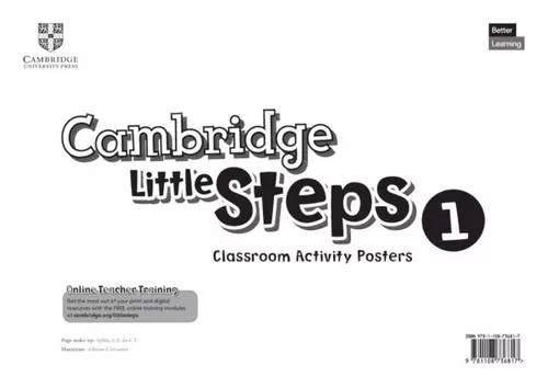 Cambridge Little Steps 1 Classroom Activity Posters - Książki