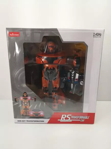 Auto robot transformacja R/C, 1:14 - Zabawki