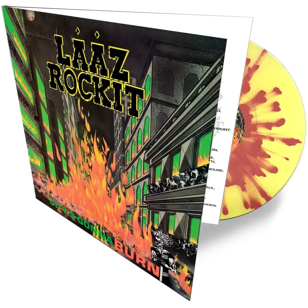 City's Gonna Burn LP SPLATTER, Winyl - Muzyka
