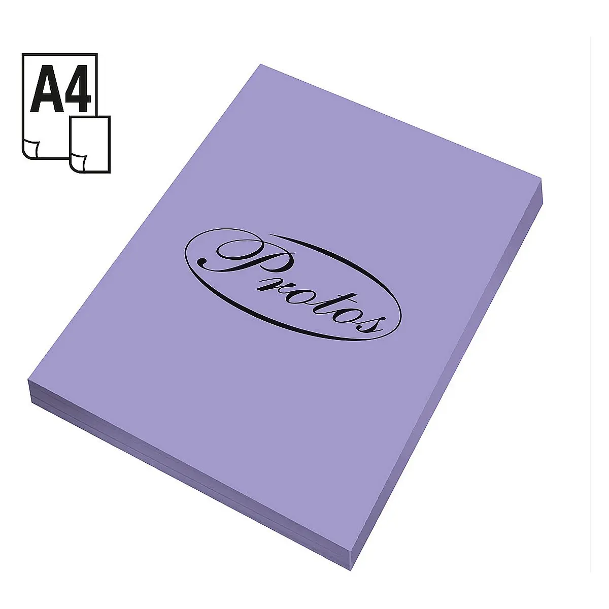 Papier ksero A4 fioletowy 100k. 80g Protos - Papiernicze i szkolne