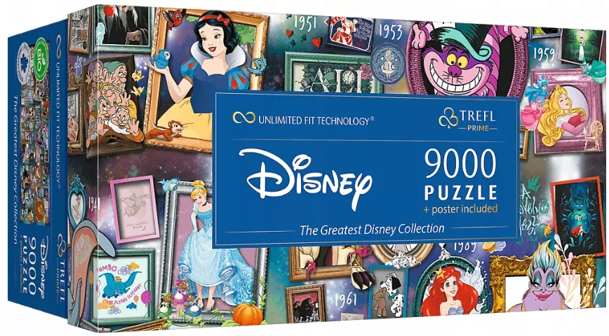 Puzzle 9000 elementów. The Greatest Disney Collection - Puzzle