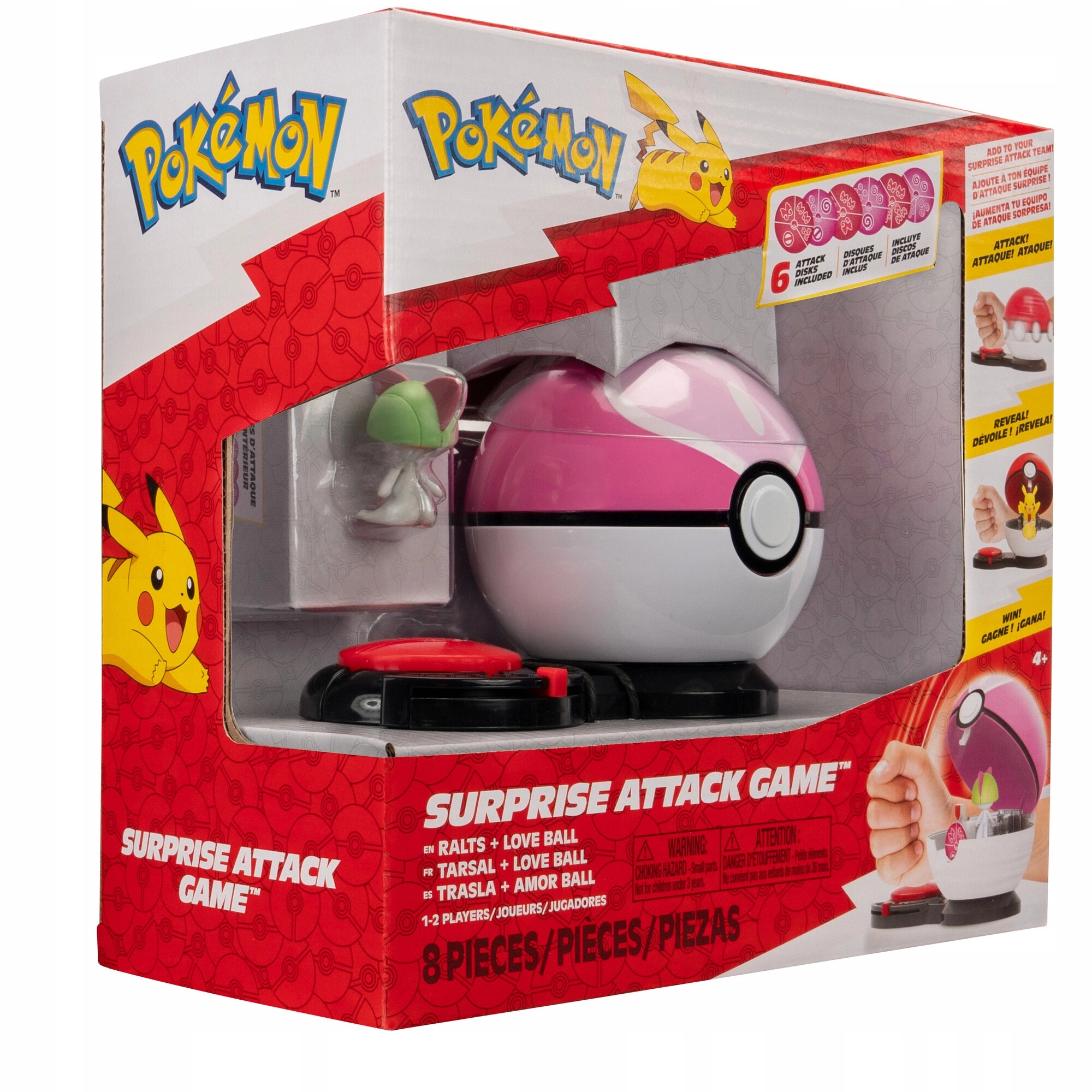 JAS RALTS SURPRISE ATTACK W6 PSYCHIC - Zabawki