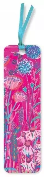 Zakładka do książki BKMK93 Lucy Pink Garden - Książki