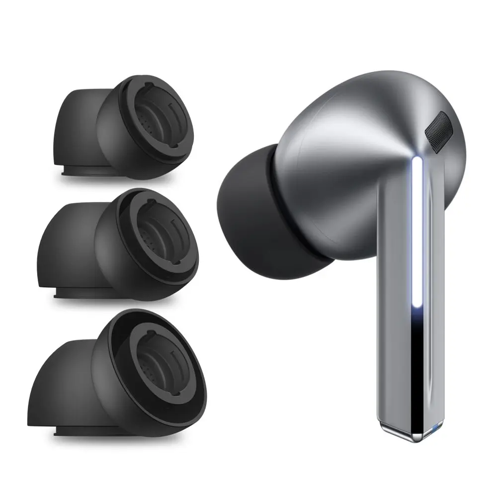 Tech-Protect Ear Tips 3-Pack Samsung Galaxy Buds 3 Pro / 4 Pro Grey - Elektronika i akcesoria