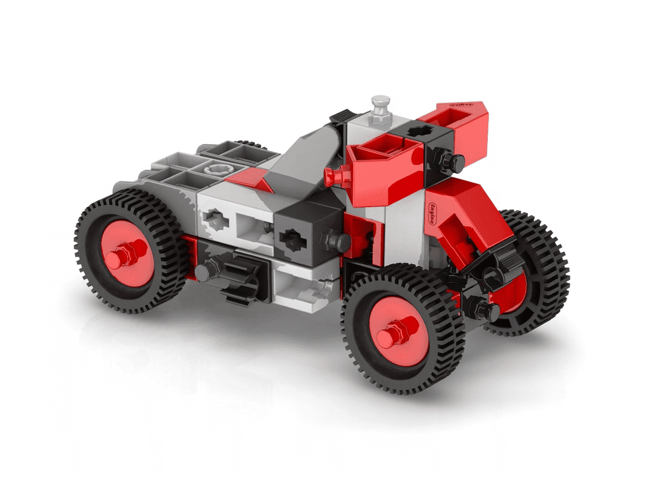Inventor. Zestaw klocków konstrukcyjnych 4w1 - motocykle - Zabawki