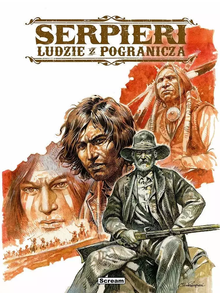 Serpieri. Ludzie z pogranicza - Książki