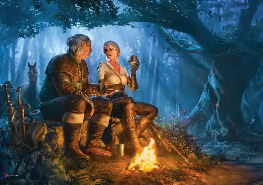 GOOD LOOT GAMING PUZZLE: THE WITCHER (WIEDŹMIN) JOURNEY OF CIRI 1000 EL. - Puzzle