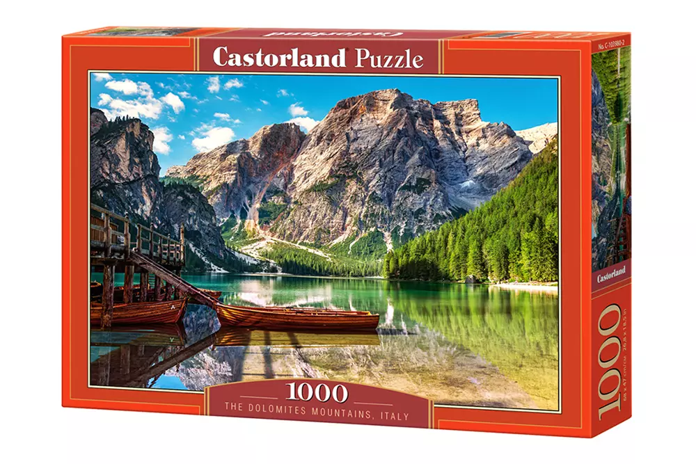 Puzzle 1000 elementów. Dolomity, Włochy - Puzzle