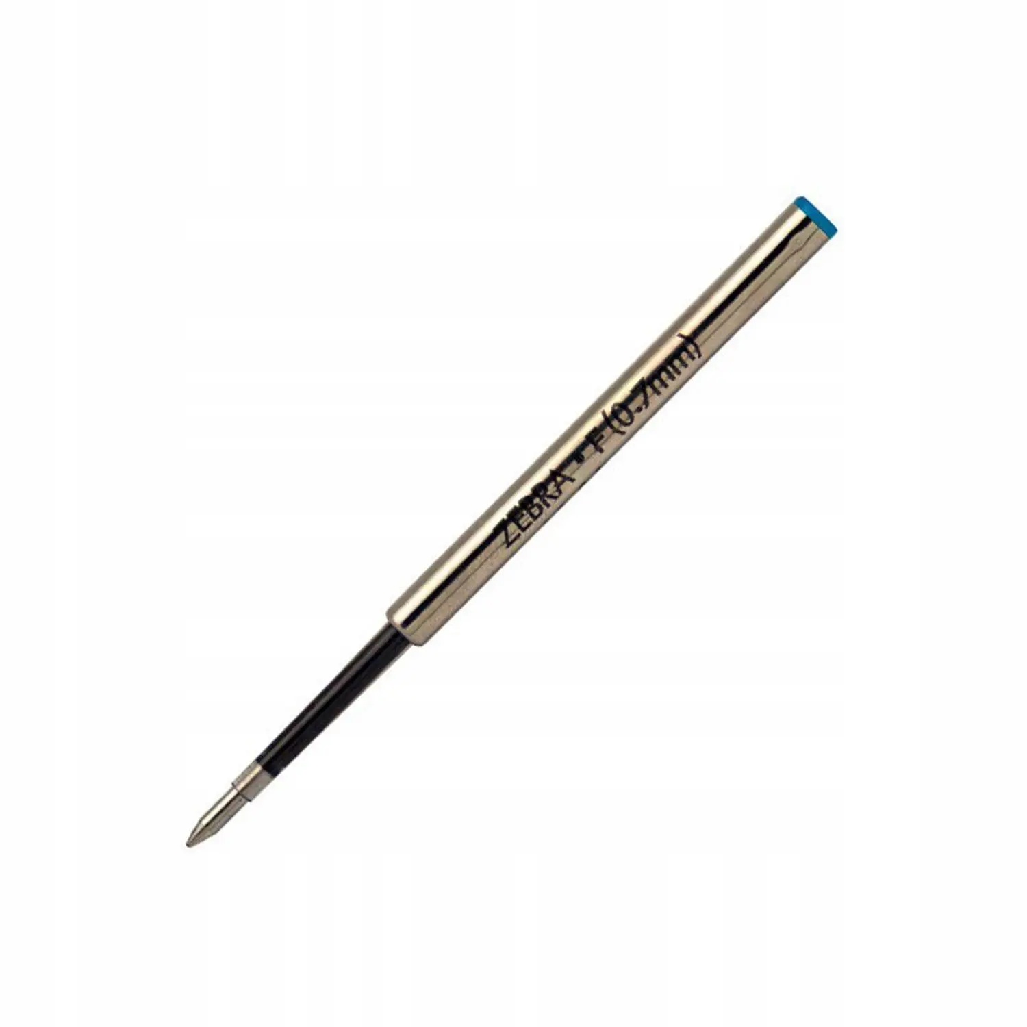 Wkład do długopisu F 0.7mm niebieski, F29912, Zebra - Papiernicze i szkolne