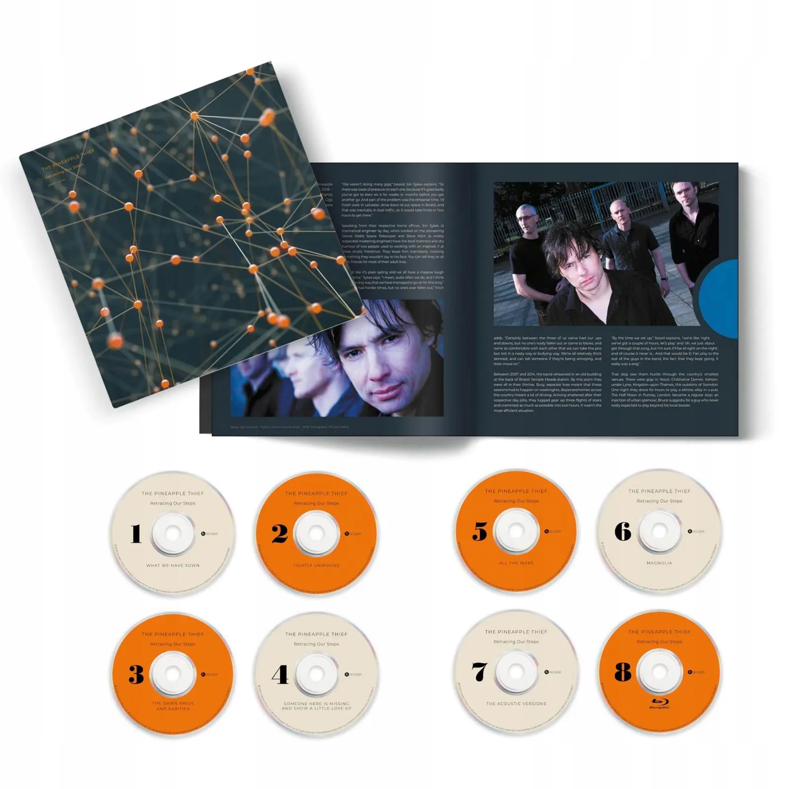 Retracing Our Steps 7CD + BLURAY EARBOOK - Muzyka