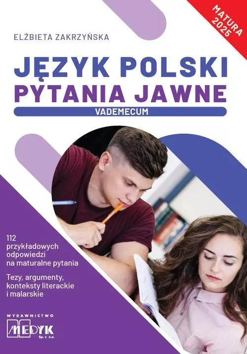 Język Polski. Pytania Jawne. Vademecum matura 2025 - Książki