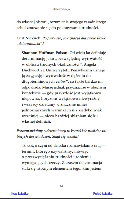Determinacja. Inteligencja emocjonalna - Książki