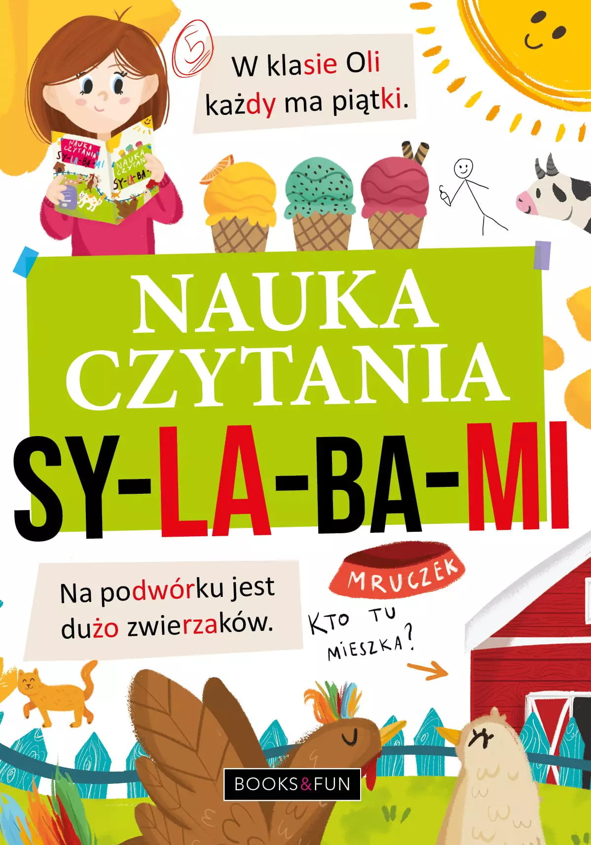 Nauka czytania sylabami - Książki