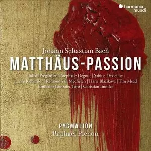 Matthaus-Passion BWV 244 Pichon Pygmalion Pregardien Degout, CD - Muzyka
