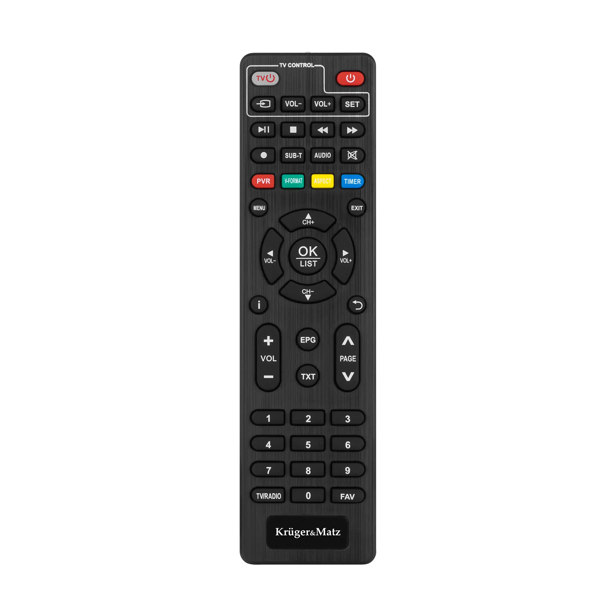 Pilot do tunera DVB-T2 KM0550D - Elektronika i akcesoria