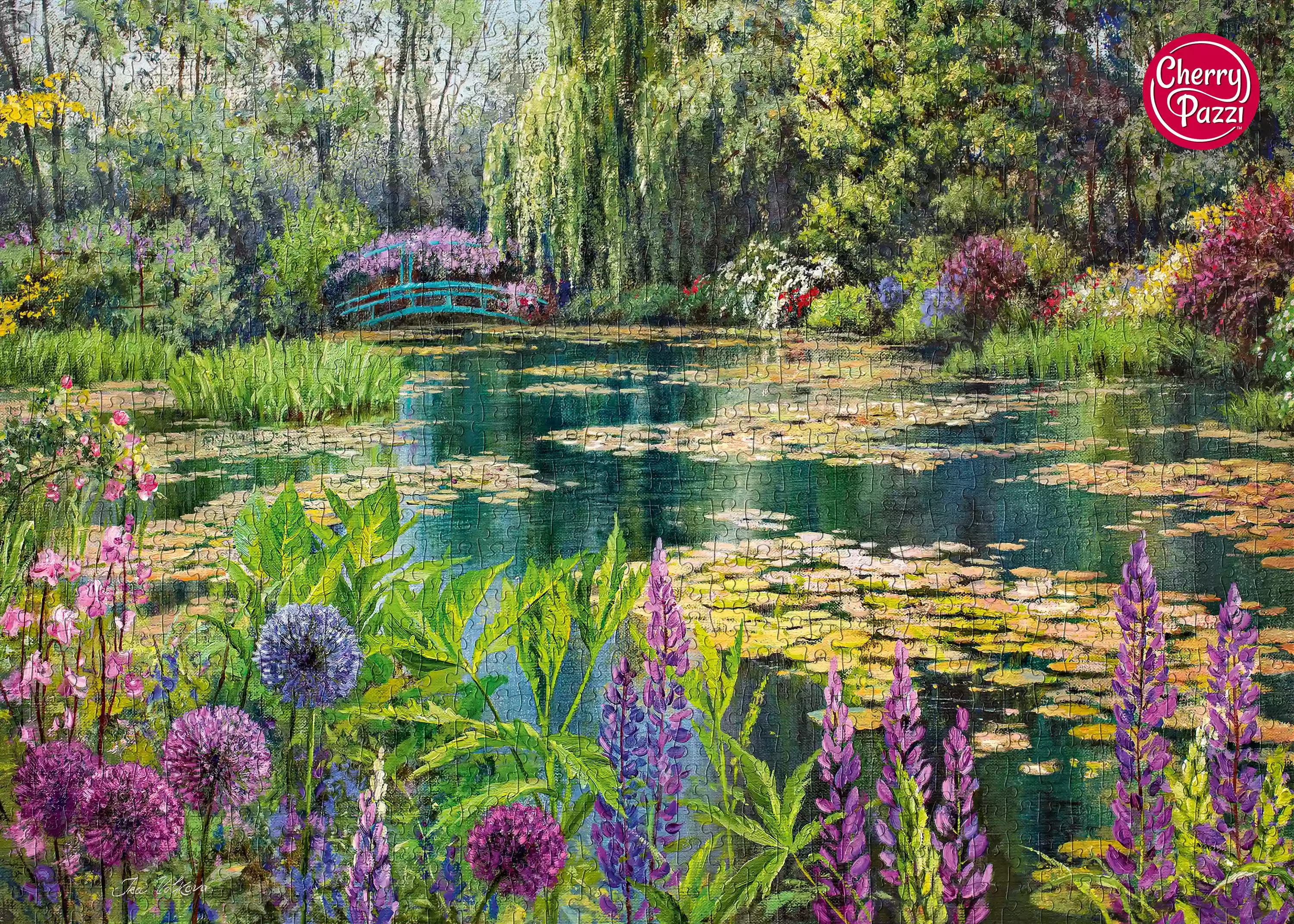 Puzzle 1000 elementów. Ogród moich marzeń 30486 - Puzzle