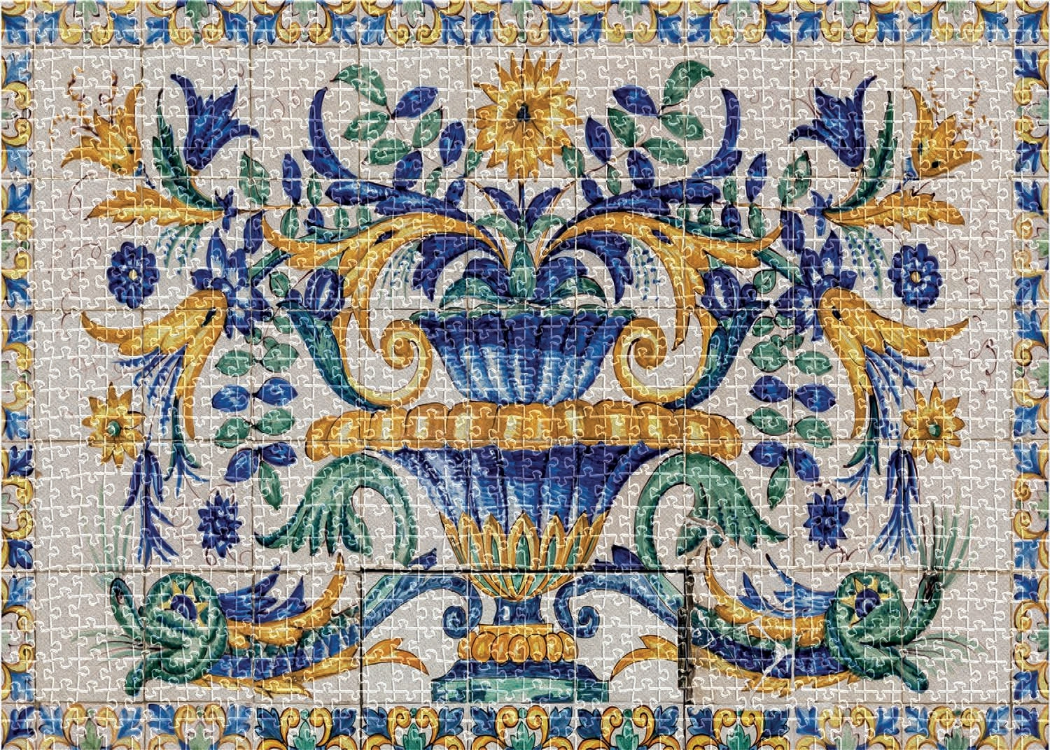 Puzzle 1000 elementów. Art on Tiles 1 - Puzzle