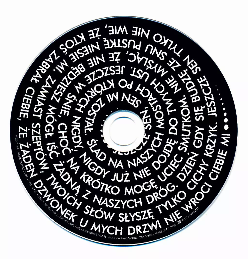 Dziwny jest..., CD - Muzyka