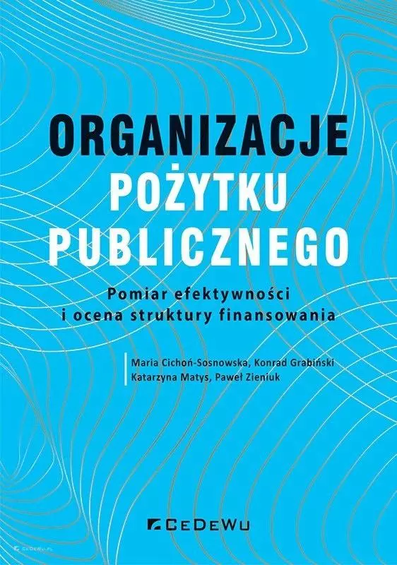 Organizacje pożytku publicznego. Pomiar efektywności i ocena struktury finansowania - Książki