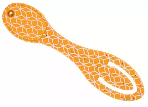 Lampka do książki, pomarańczowa, geometryczna - Papiernicze i szkolne