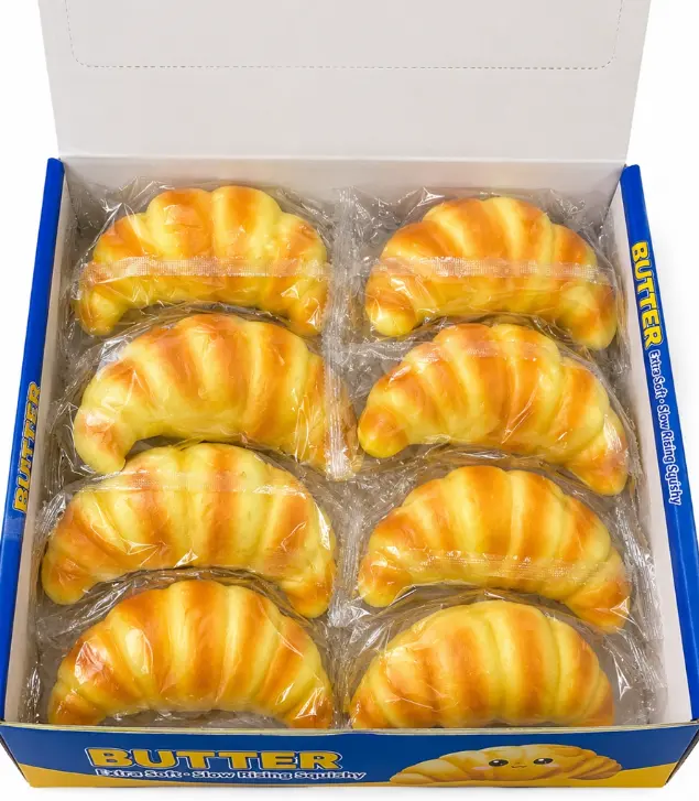 Gniotek croissant pachnący, 15 cm - Zabawki