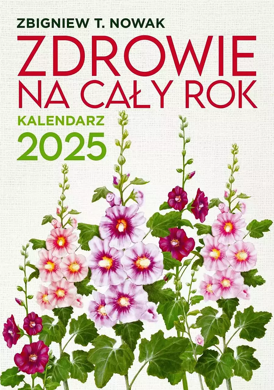 Zdrowie na cały rok. Kalendarz 2025 - Książki