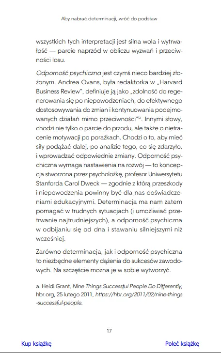 Determinacja. Inteligencja emocjonalna - Książki