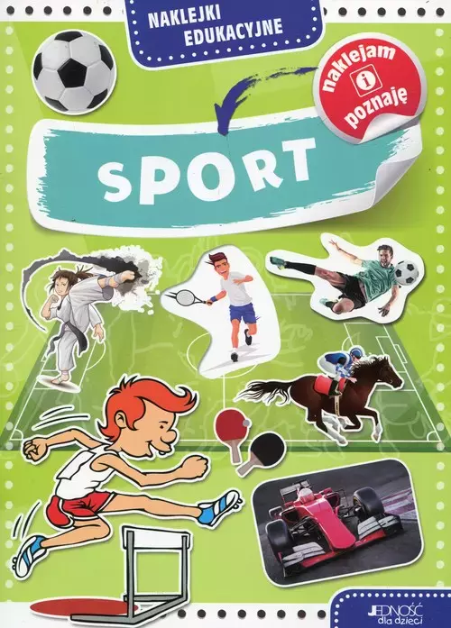 Naklejki edukacyjne. Sport - Książki