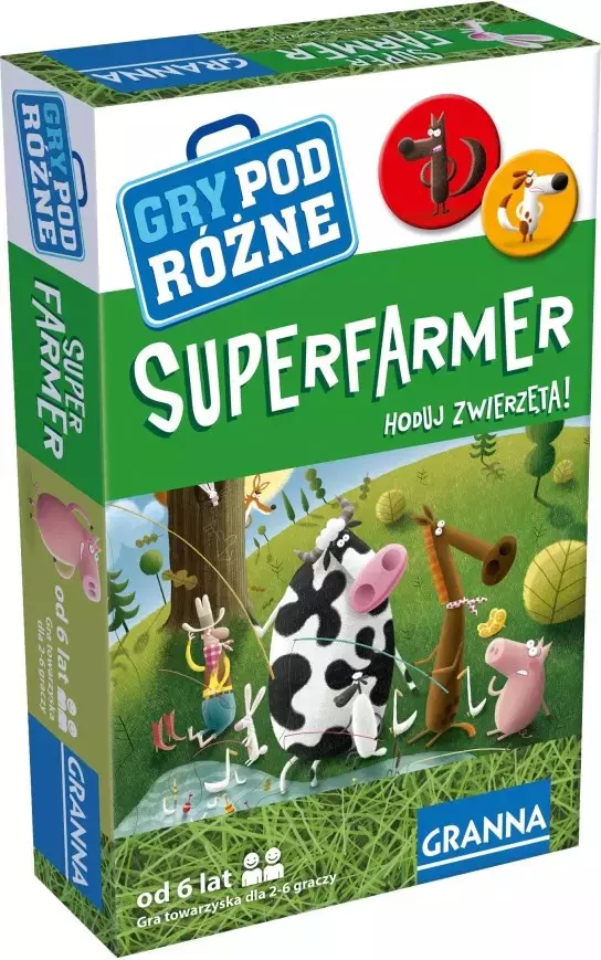 Gry podróżne. Superfarmer - Gry