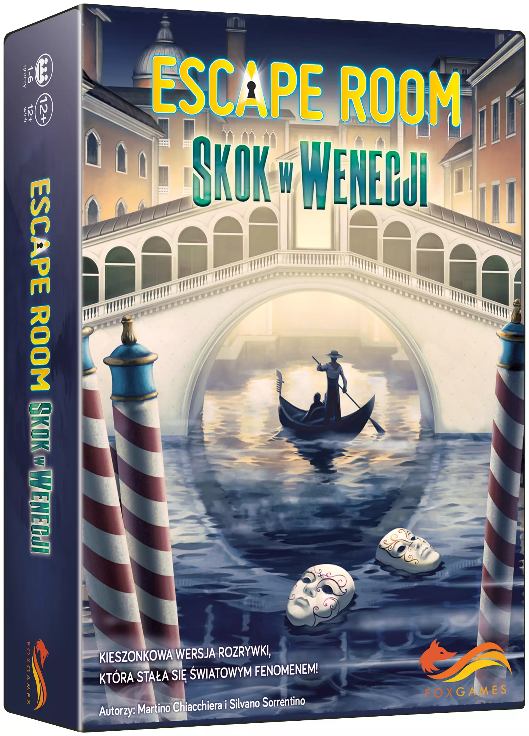 Escape Room. Escape Room. Skok w Wenecji (wyd.II) - Książki
