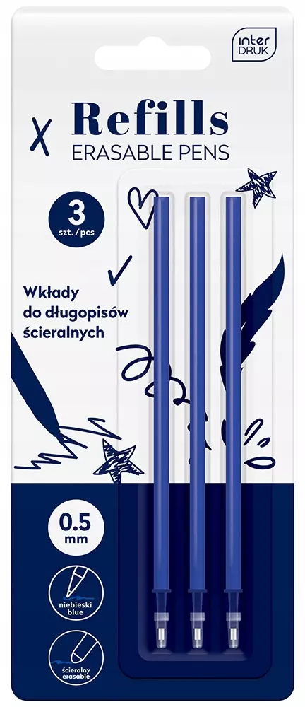 Wkład do długopisu ścieralnego - Papiernicze i szkolne