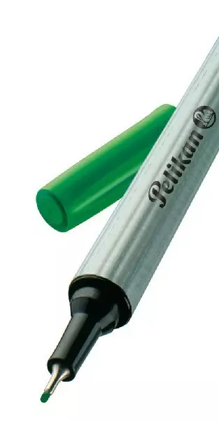 Cienkopis Pelikan 0.4 mm, zielony - Papiernicze i szkolne