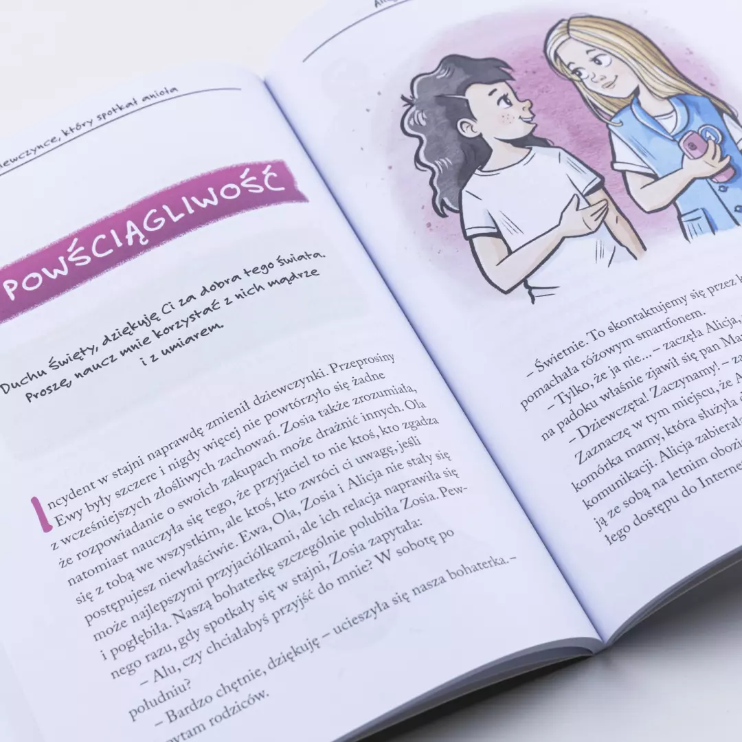 O dziewczynce, która spotkała anioła - Książki