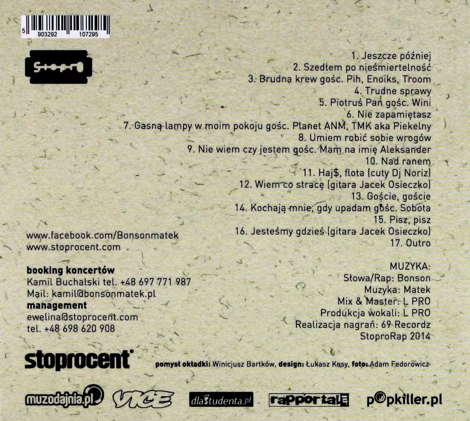 O Nas Się Nie Martw, CD - Muzyka