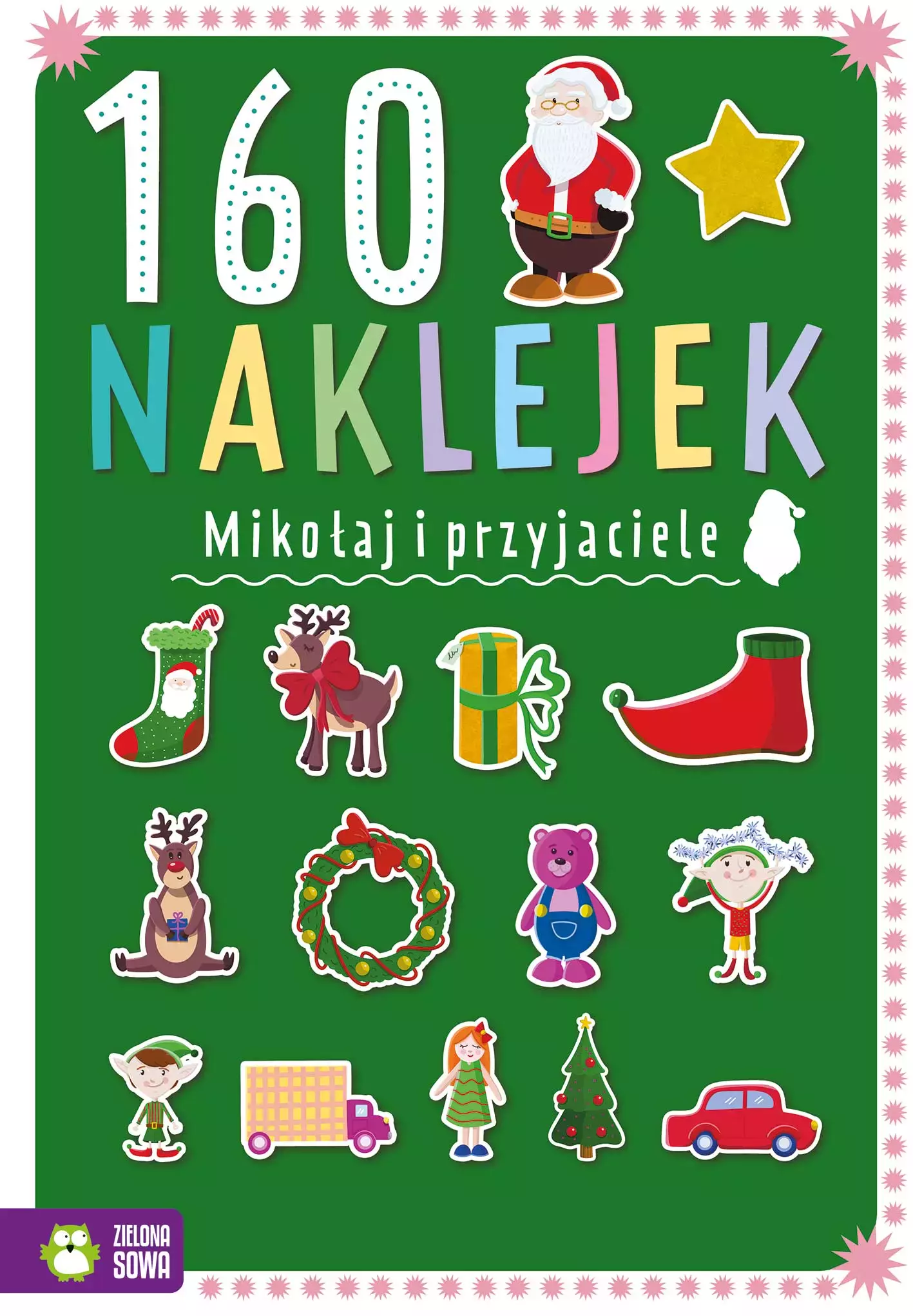 160 naklejek. Mikołaj i przyjaciele - Książki