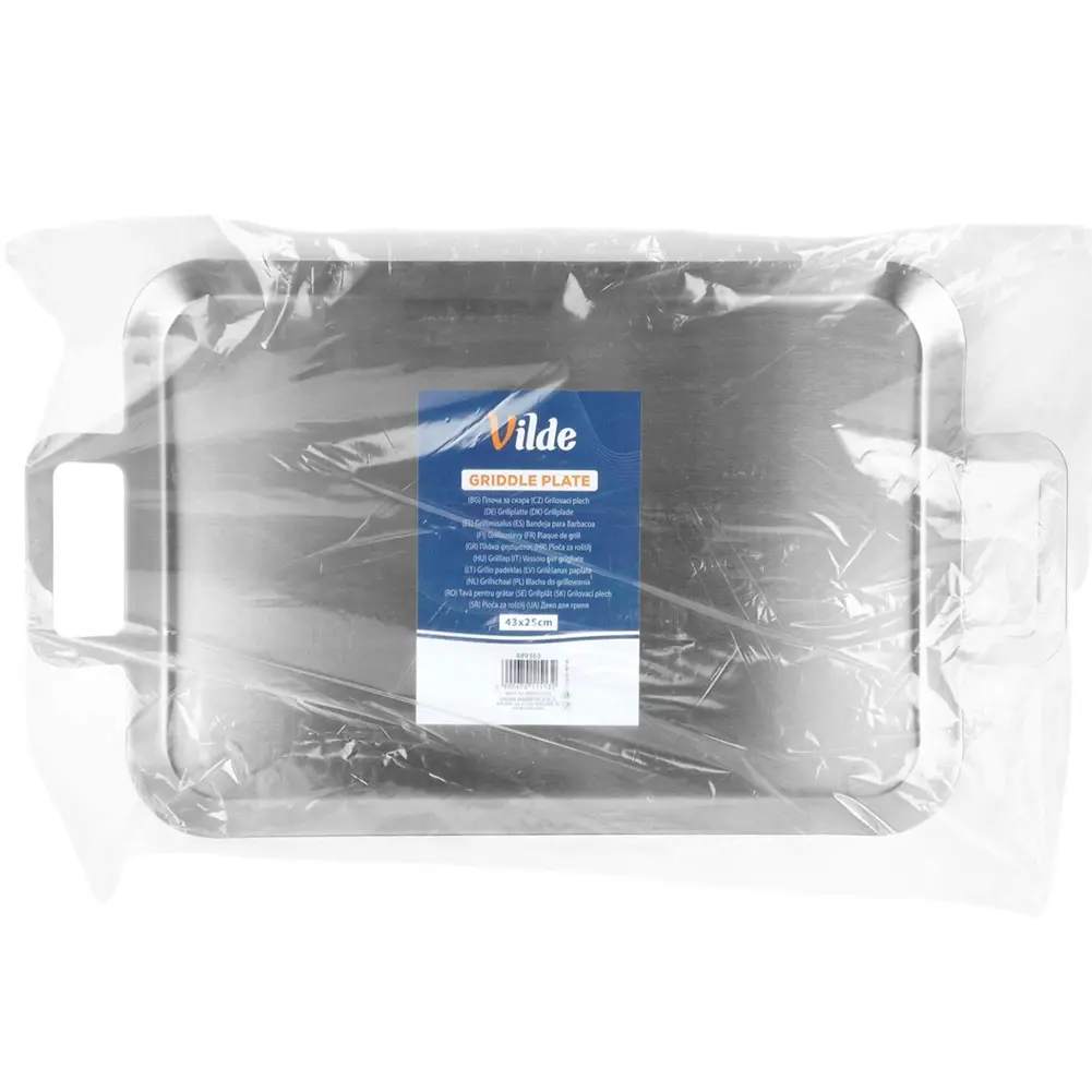 Blacha do grillowania stalowa 43x25 cm - Elektronika i akcesoria