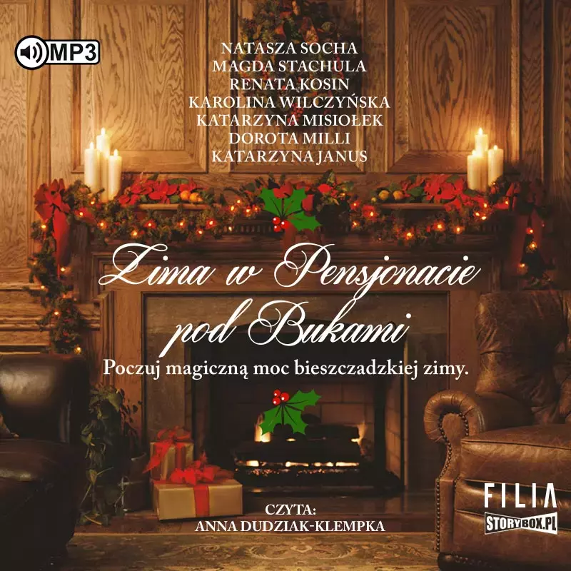 Zima w Pensjonacie pod Bukami. Audiobook - Audiobooki