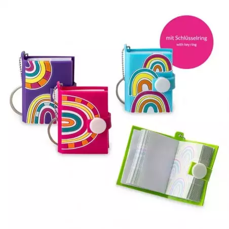 Notatnik mini z brelokiem 1 szt. mix - Papiernicze i szkolne
