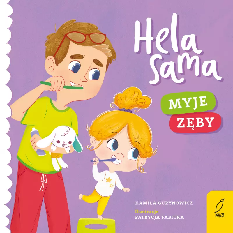 Hela sama myje zęby - Książki