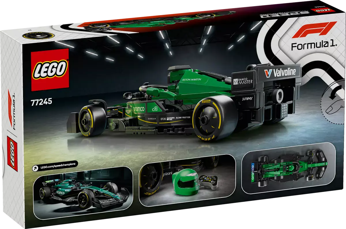 Lego Speed Champions Bolid F1 Aston Martin Aramco AMR24 77245 - Zabawki